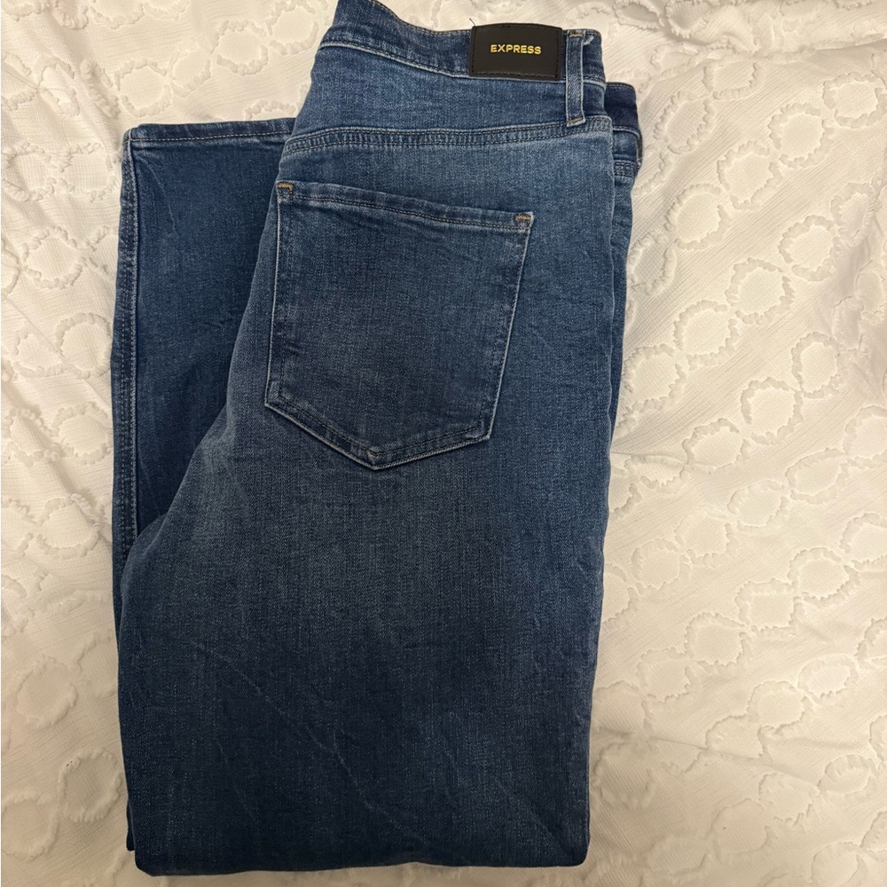 Express Modern Straight Jeans